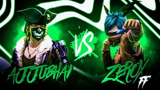 Zerox FF📱 Vs Ajjubhai🖥️  1vs1 Challenge😱 [upl. by Schrick]