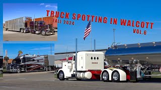 Truck Spotting In Walcott Fall 2024 Vol6 [upl. by Vally]