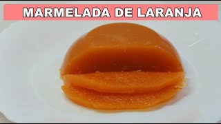 MARMELADA DE LARANJA SUPER FÁCIL [upl. by Eartnoed]