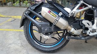 Pulsar 200ns sonido con akrapovic y filtro kampn [upl. by Wendeline196]