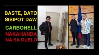 BASTE  BATO SISIPOT DAW SA LUNETA SA NOVEMBER 10 2024  CARBONELL HANDANG HANDA NA SA DUELO [upl. by Neiman209]