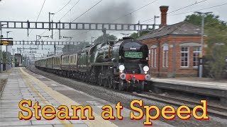 Steam Trains at Speed On The Mainline  Volume 1 [upl. by Rajewski]