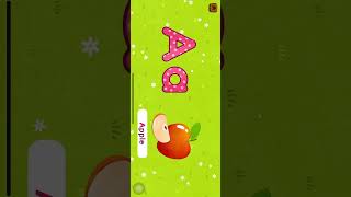 A is for apple  kids video  poems  cocomelon  cocomelon trending foryou abcde kidsvideo [upl. by Ahsikyw]