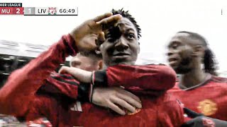 🔴Man United vs Liverpool 22 Kobbie Mainoo goal Mo Salah penalty [upl. by Ilat]