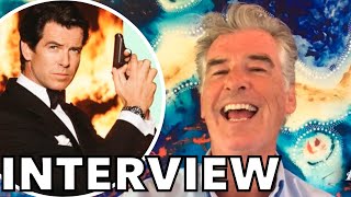 Pierce Brosnan TalksReturning As James Bond  INTERVIEW [upl. by Atinat]