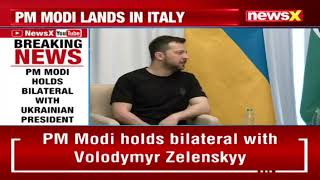 PM Modi Meets Ukranian President Zelensky  G7 Summit 2024 Updates  NewsX [upl. by Dowlen]