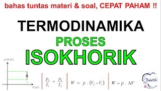 Proses ISOKHORIK  Bahas Tuntas Materi amp Soal Lengkap Termodinamika isokhorik termodinamika [upl. by Artened]