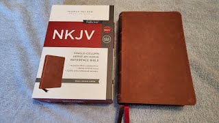 Thomas Nelson NKJV SingleColumn VerseByVerse Reference Bible Review [upl. by Cannice]