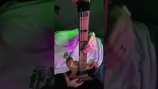 Disturbed  Stricken bass cover basscover bass cover shorts music metal video coversong [upl. by Nailuj627]