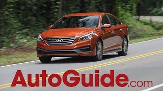 2015 Hyundai Sonata Review [upl. by Ellinnet]