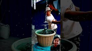 Water slow motion effect 😍😱 shorts water slowmotion youtubeshorts asmr [upl. by Nahpos]