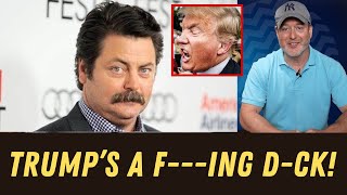 HILARIOUS Nick Offerman TAUNTS Trump ‘Proud to Be a Kamala Man’ Song [upl. by Yahsram]