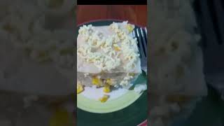 shorts pinoykakanin majablanca lutongpinoy l MAJA BLANCA l foods pinoydessert [upl. by Winna]