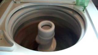 2007 Maytag Topload Washer Drain Spin Cycle [upl. by Teerprug]