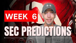 SEC WEEK 6 QUICK PICKS  WHO YOU GOT [upl. by Umberto]