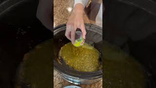 Slow Cooker Green Chili Chicken RECIPE on dinnerin321com chicken recipe easyrecipe delicious [upl. by Mosira]