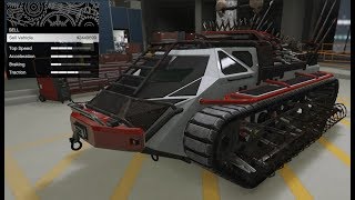 GTA 5  Arena War DLC Vehicle Customization  Apocalypse Scarab Tank and Review [upl. by Dis]