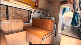 Campervan lengkap toilet dan aircond solar  Toyota hiace [upl. by Baptlsta]