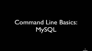 Command Line Basics 13 Using MySQL from Command Line [upl. by Millur]