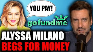 Alyssa Milanos GoFundMe Is Leftist HYPOCRISY  OutKick The Show with Clay Travis [upl. by Reifel]