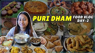 Puri Food Vlog Pohala Thali Chena Poda Khaja Street Snacks amp More  Odisha Food Series Ep3 [upl. by Einberger]