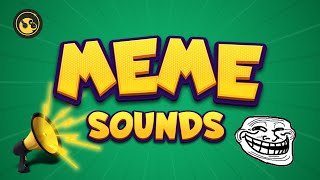 50 Popular Meme Sound Effects Video Editors Love to Use [upl. by Magnolia]