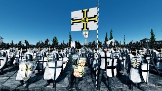 Teutonic Order Vs Seljuk Sultanate  Cinematic Battle  Total War Medieval Kingdom 1212AD [upl. by Katrine40]