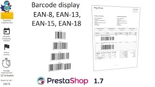 Barcode EAN8 EAN13 EAN15 EAN18 [upl. by Goody]