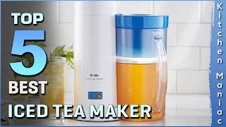 Top 5 Best Iced Tea Maker Review in 2023 [upl. by Robenia]