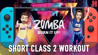 Zumba Burn It Up Short Class 2  Nintendo Switch 2 player [upl. by Zosema]