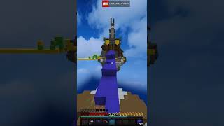 One TAP minecraft bedwars hypixelpvp gaming pvp funny xd bedwarsissofun [upl. by Otilesoj]