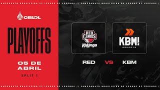 RED Kalunga x KaBuM Esports  CBLOL 2024 1ª Etapa  Playoffs [upl. by Federica]