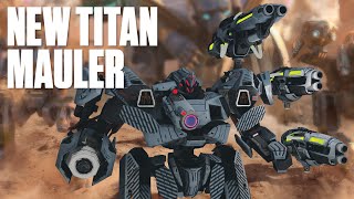 NEW Mauler Titan The PERFECT BRAWLER War Robots Test Server [upl. by Yleek]