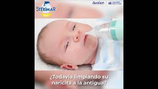 Stérimar bebé Solución isotónica de agua de mar para la limpieza nasal diaria [upl. by Delamare]