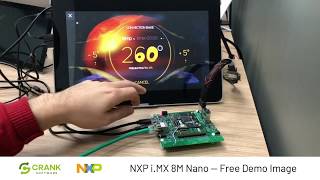 Embedded GUI graphics development on the NXP iMX 8M Nano using Storyboard from Crank Software [upl. by Gracie]