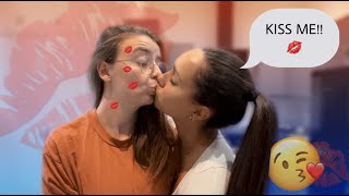 I CANT STOP KISSING YOU PRANK ON FIANCÉE  LGBTQ Couple [upl. by Natam426]