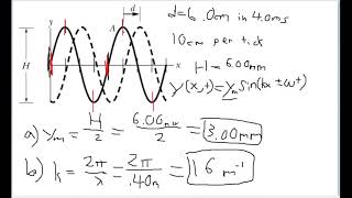 Waves I  Problem 9 [upl. by Atterual]