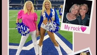 Dallas Cowboys Cheerleaders ⭐ My rock 💜💗 [upl. by Caras]