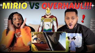 Mirio Vs Overhaul Fight Subbed REACTION [upl. by Darcy]