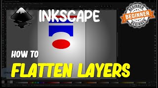 Inkscape How To Flatten Layers [upl. by Deborah]