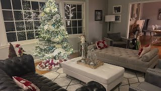 My Christmas Decor  Home Tour  Festive Decoration  Ideas Inspiration Inspo [upl. by Aikemit]