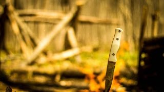 Bushcraft Instructionals Fire from a Knife and Firesteel [upl. by Benoite234]