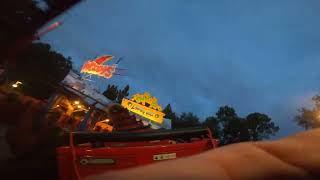 Woody Woodpeckers Nuthouse Coaster Back Seat POV at Universal Studios Orlando FL [upl. by Rusty]