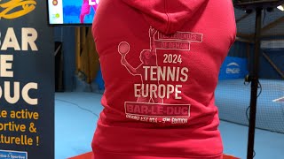 Les jeunes espoirs du tennis européen reviennent à BarleDuc [upl. by Weston397]