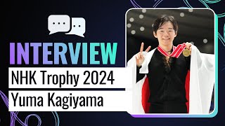 BackToBack Champ  Yuma KAGIYAMA JPN  Men Winner  NHK Trophy 2024  GPFigure [upl. by Zetta]