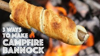 Campfire Bannock 3 Different Ways [upl. by Goldberg463]