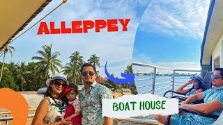 Alleppey boat house Alleppey beach Kerala Happy New year 2024 [upl. by Janka]