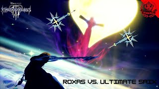 KH3 MODS  Roxas Vs Ultimate Saix  FinalKingdomHeartsXIII [upl. by Aronek]