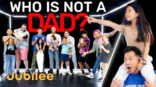 6 Dads vs 1 Fake  Odd One Out [upl. by Ahsikad637]