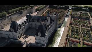 Le château et les jardins de Villandry au début de lautomne [upl. by Inaniel]